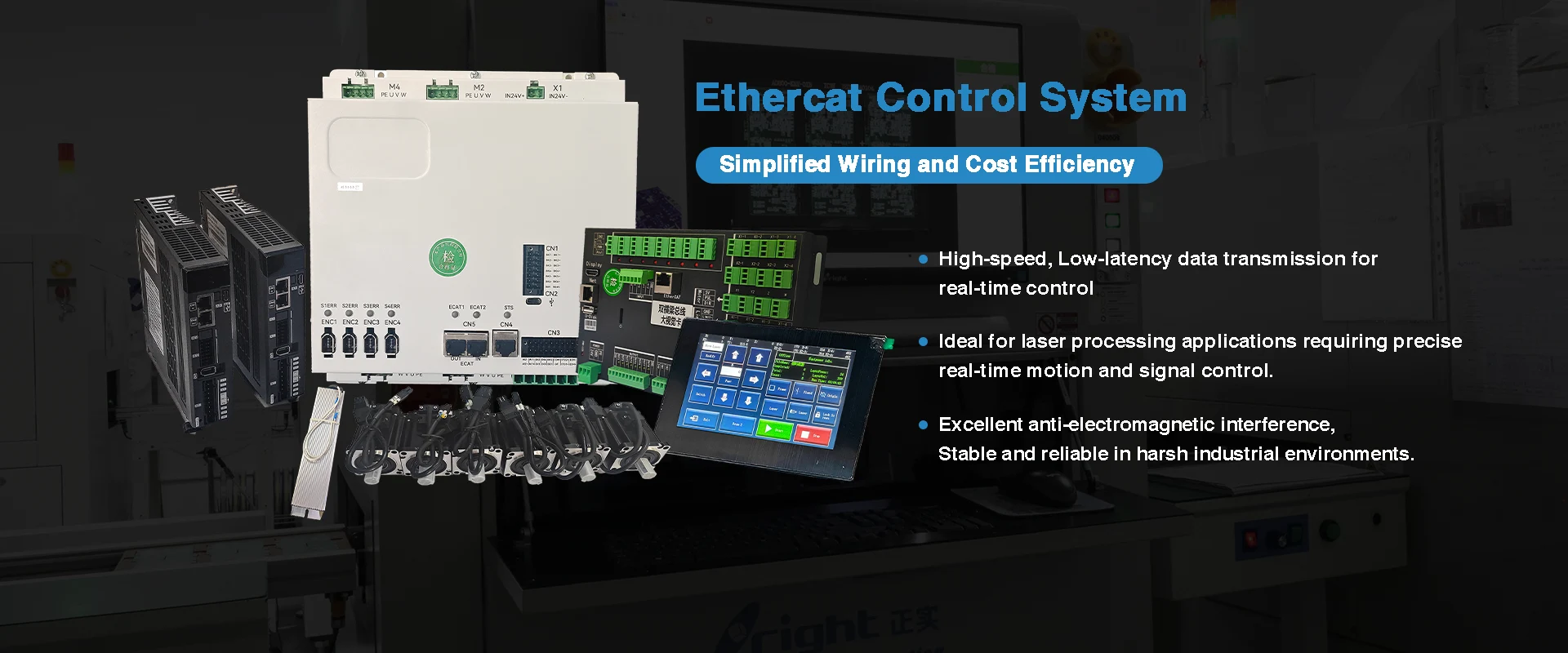 „Ethercat“ valdymo sistemos tiekėjas